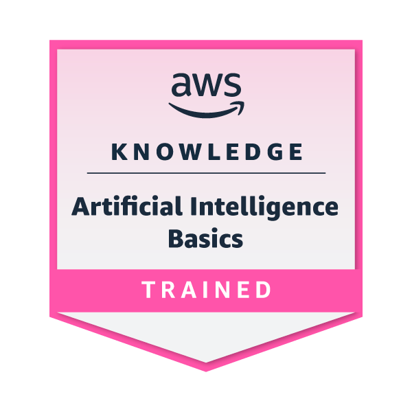 AWS Knowledge: Artificial Intelligence Basics badge
