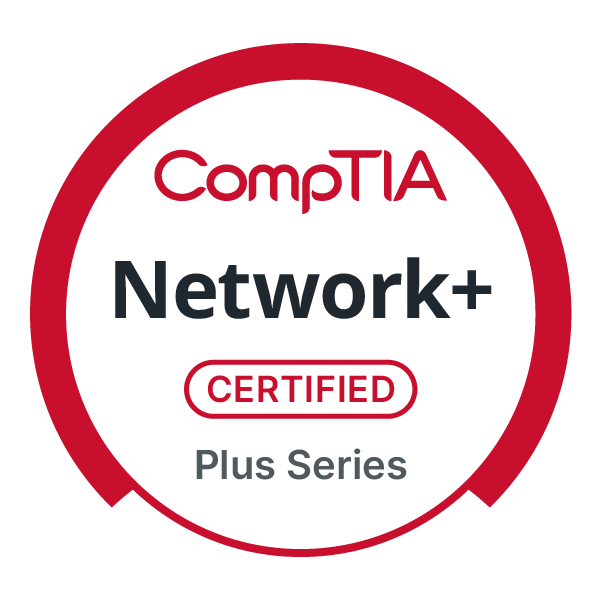 CompTIA Network+ ce badge