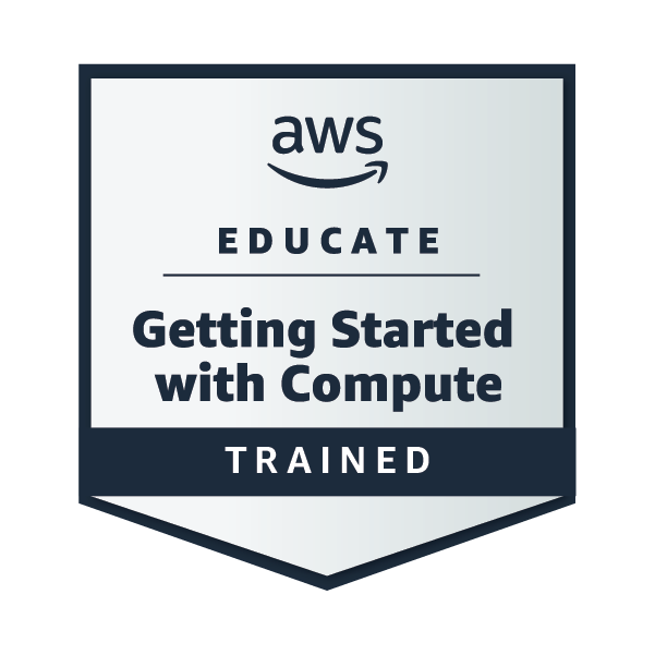 AWS Educate: Getting Started with Compute badge