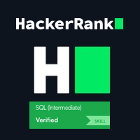 SQL (Intermediate) badge
