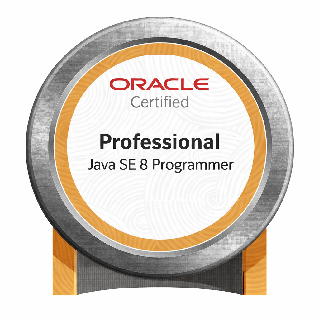 Oracle Certified Professional, Java SE 8 Programmer badge